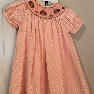 Girls smocked dress 24 months